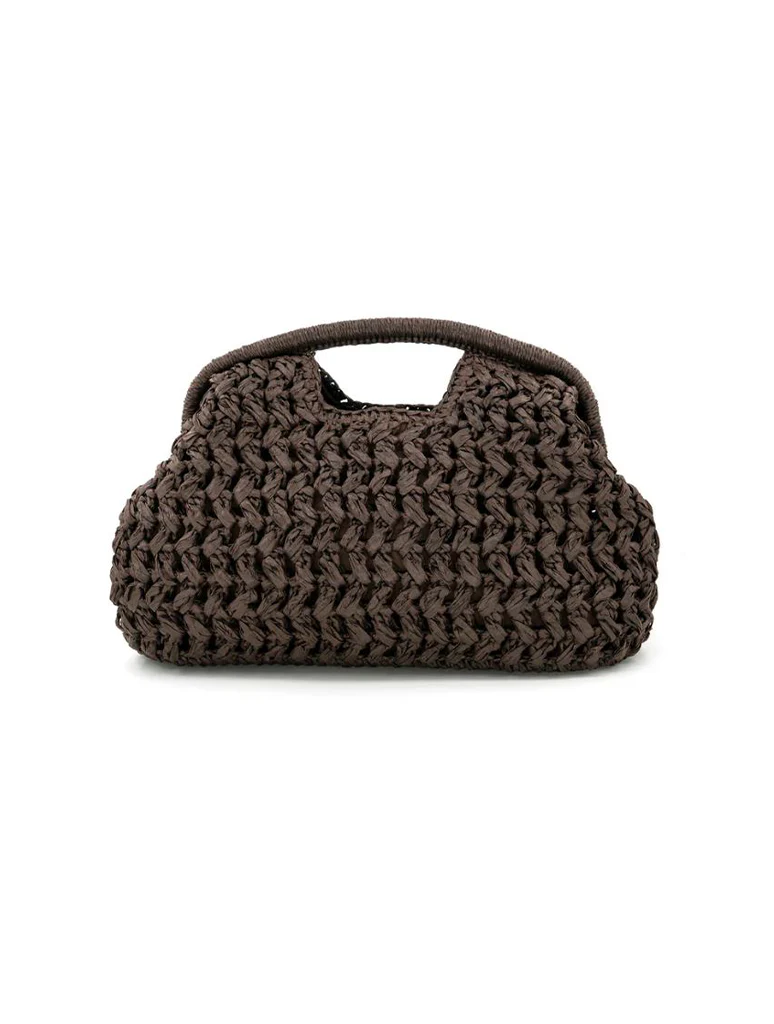 Portofino Straw Clutch - Image 4