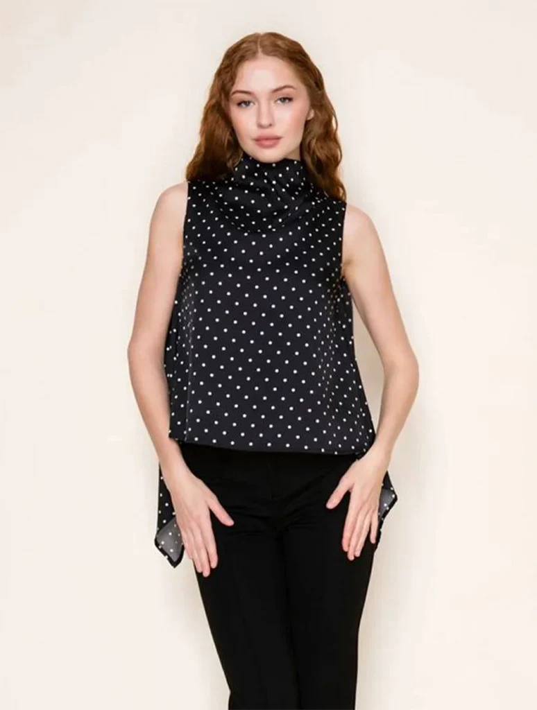 Rebecca Polkadot Blouse