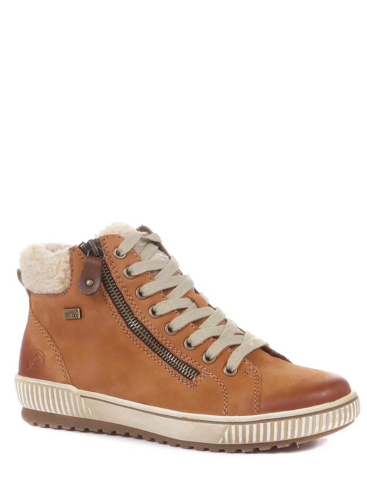 Remonte Maditta Faux Shearling Trim Sneaker