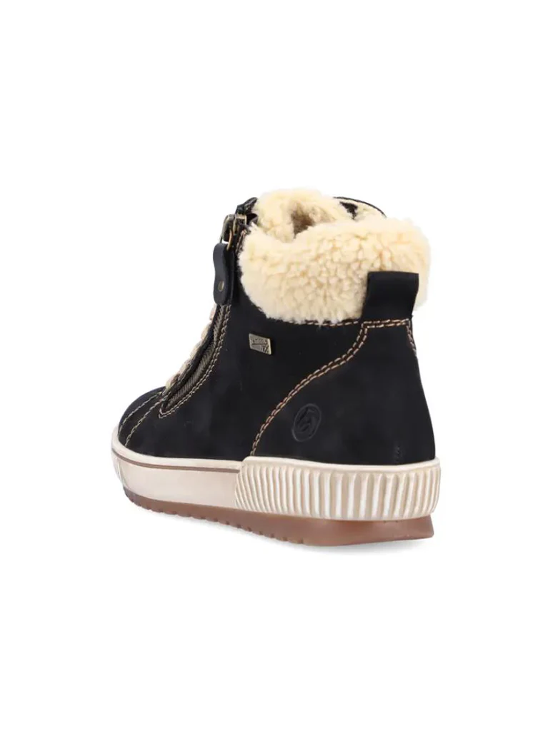 Remonte Maditta Faux Shearling Trim Sneaker - Image 8