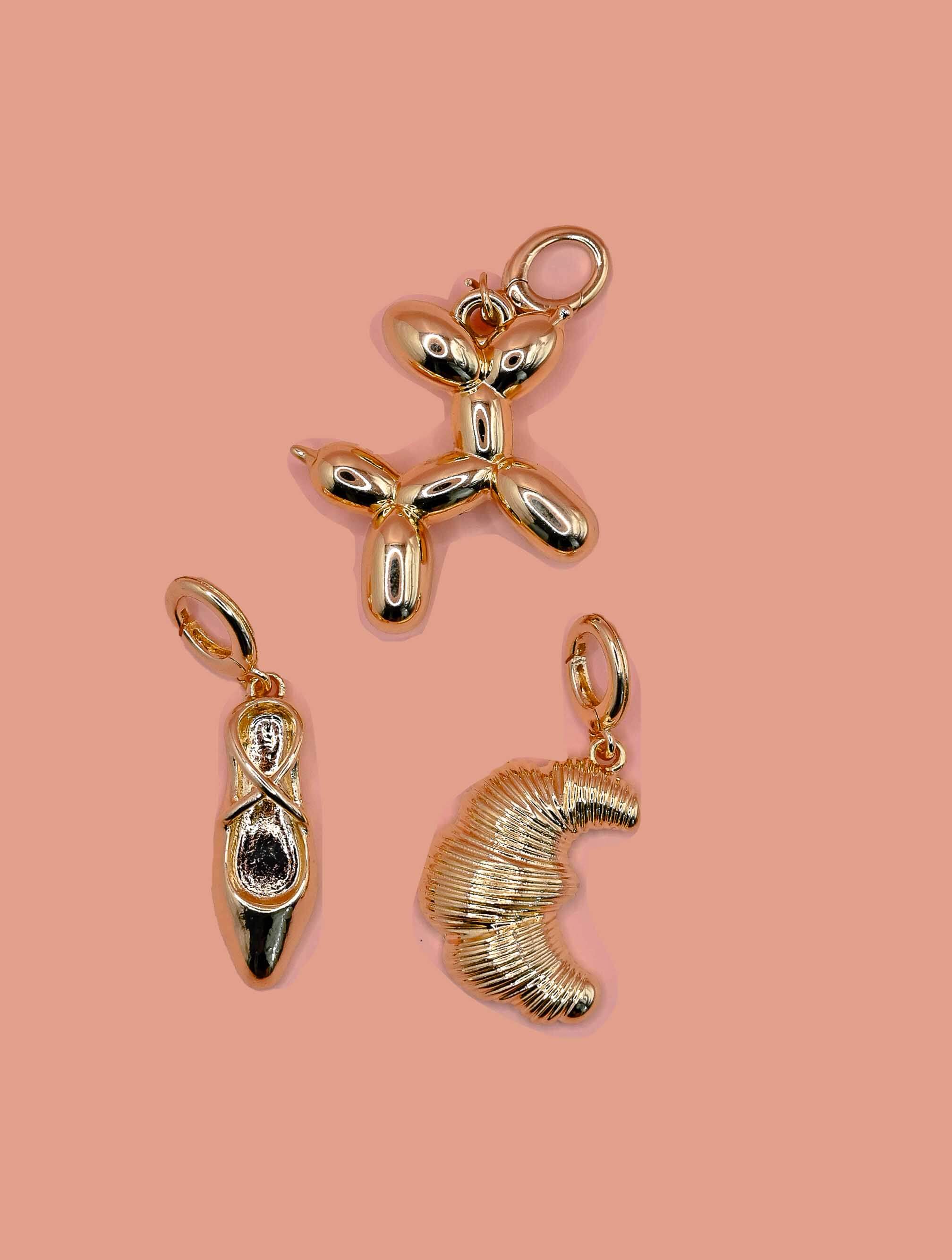 Set of Three Gold Pendants - Image 3