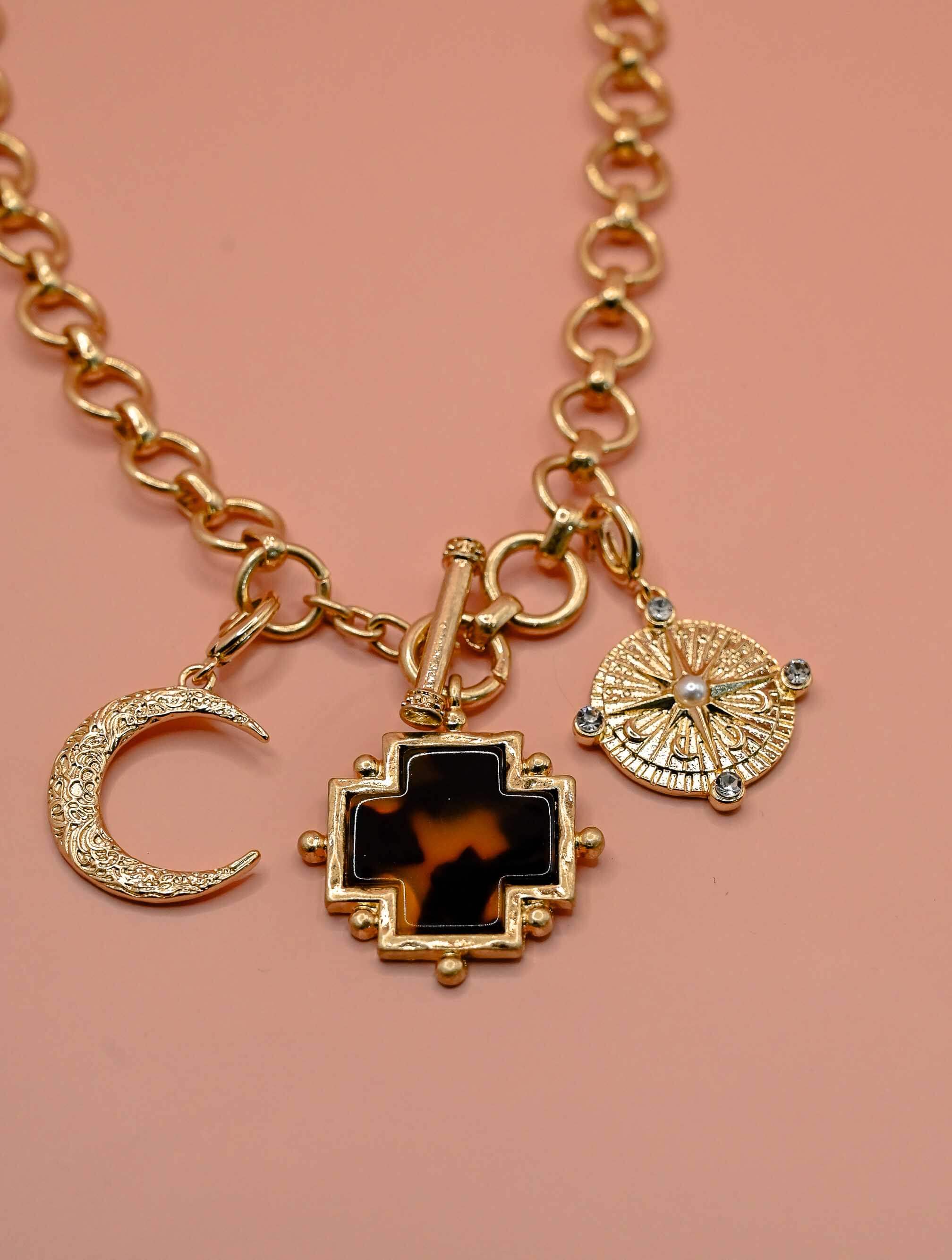 Set of Three Gold Pendants - Image 7