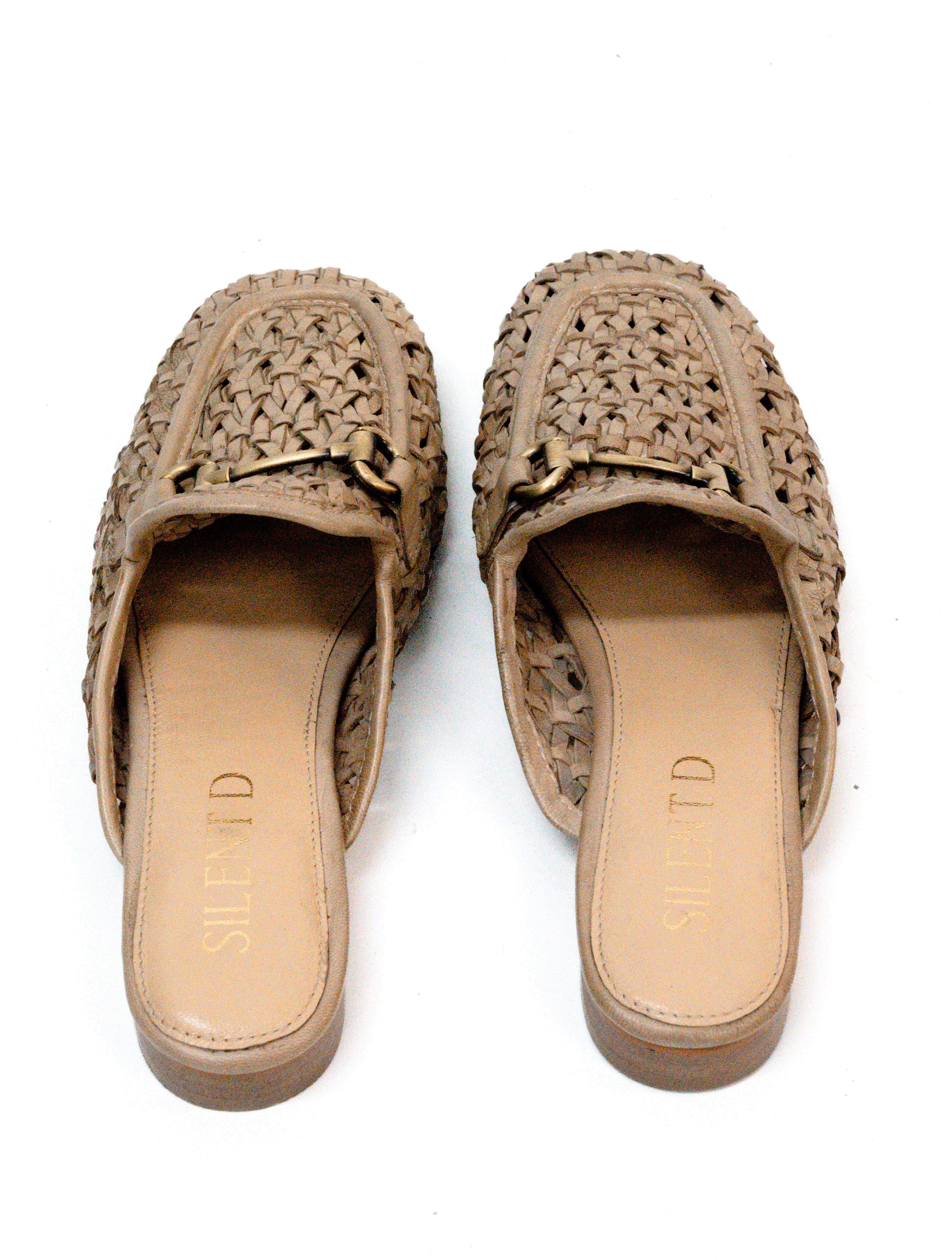 Silent D Cora Hand Woven Leather Mule - Image 5
