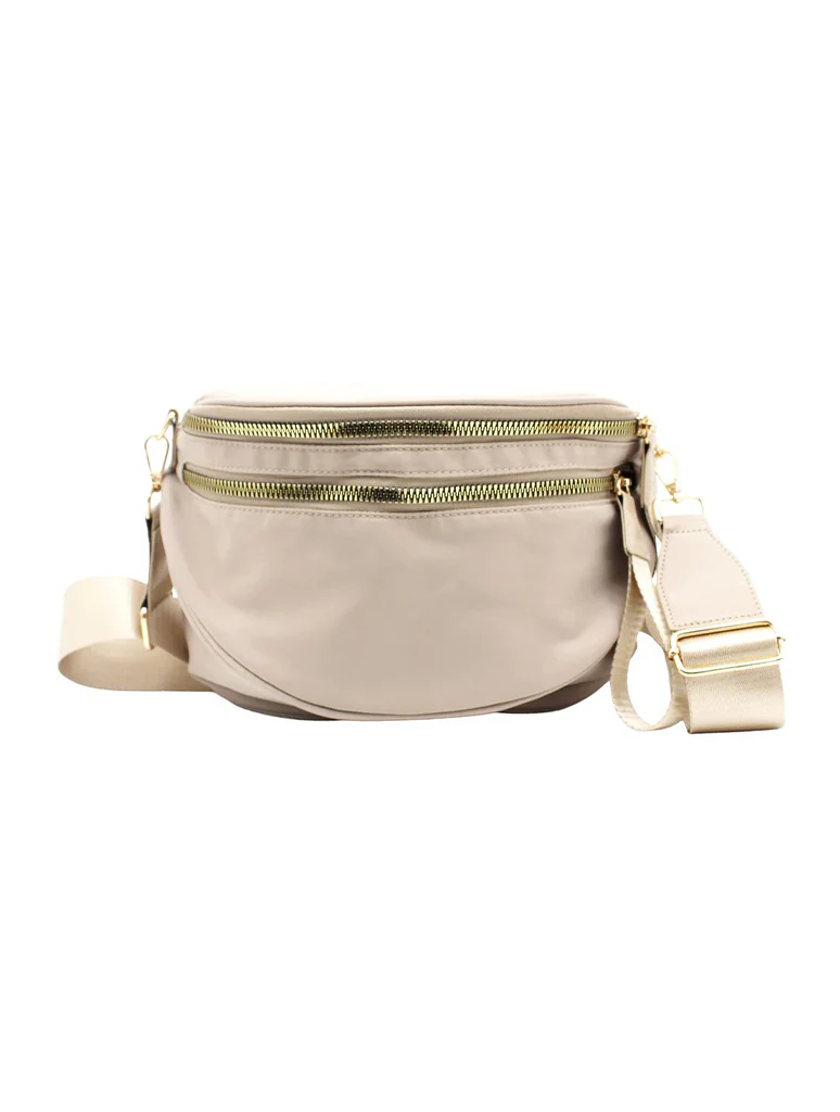 Solid Crossbody Bag - Image 3