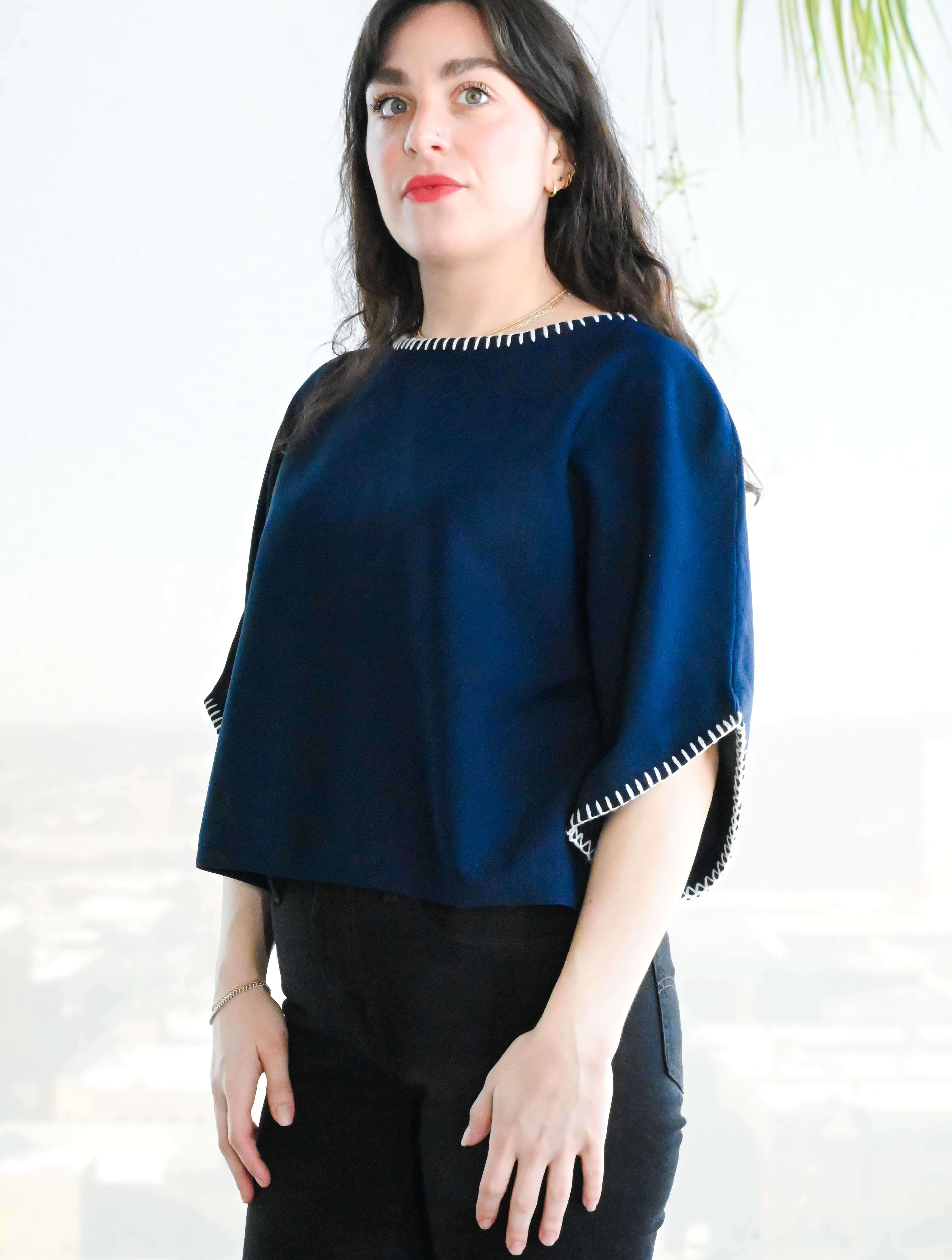 Solid Oversized Top - Image 5