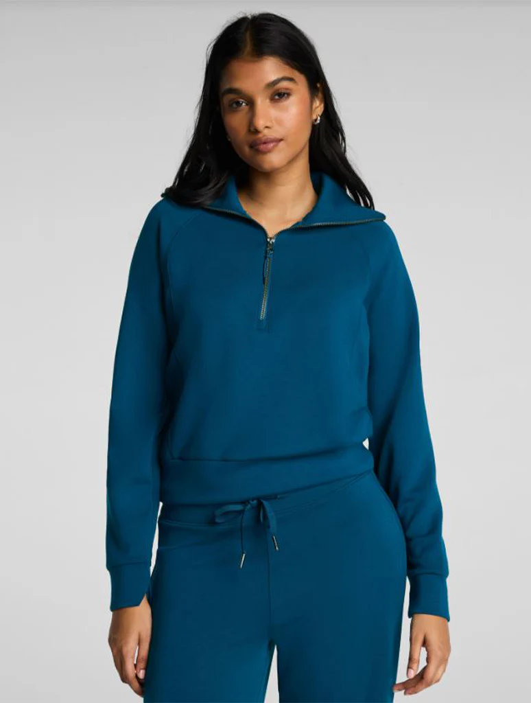 SPANX AirEssentials Half Zip Sweatshirt - Image 11