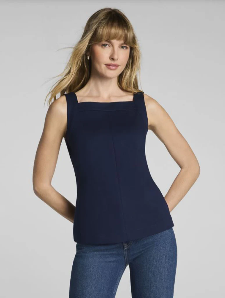 SPANX Ponte Square Neck Tank