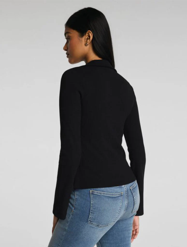 SPANX Ribbed Knit Button Down - Image 2