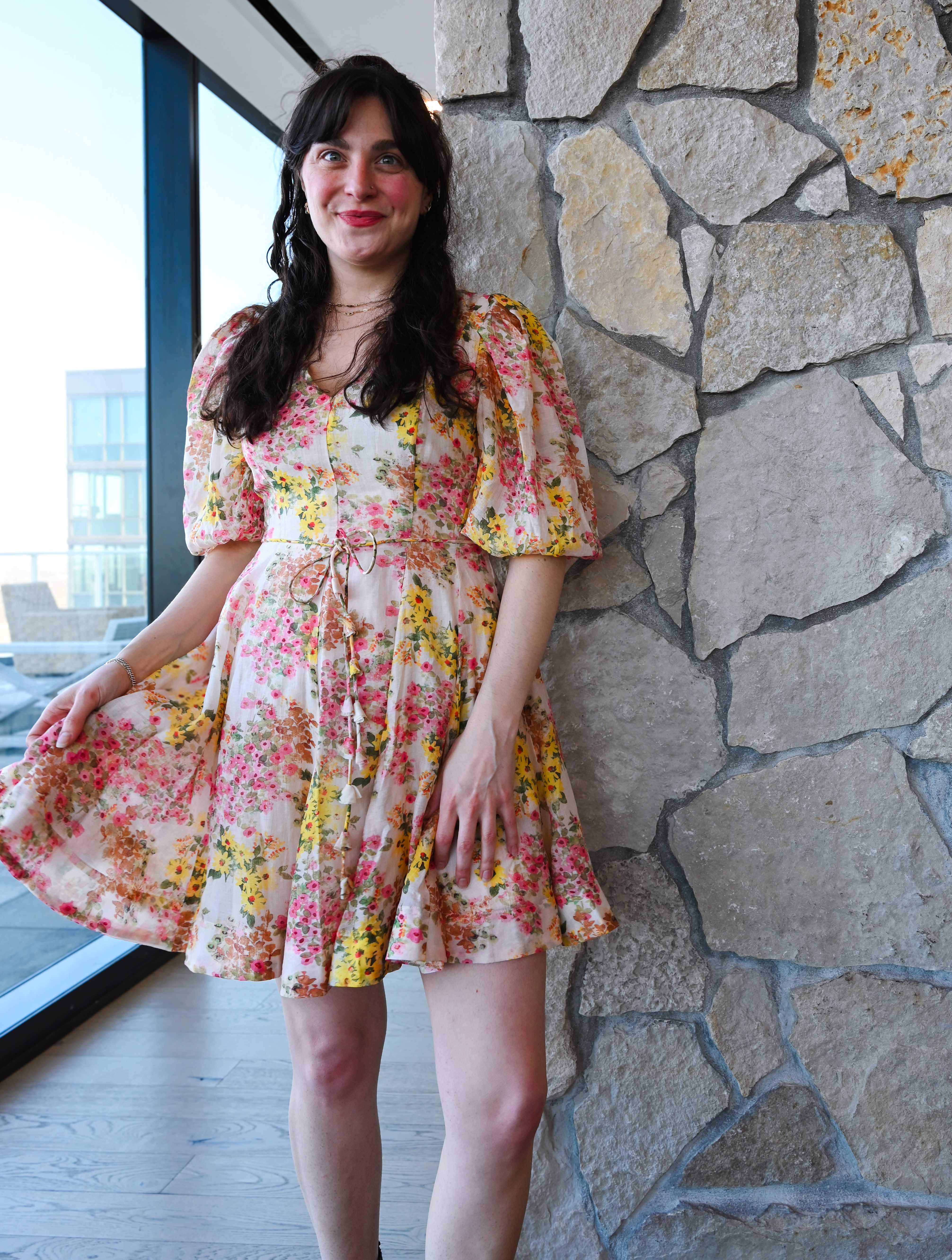 Alexis Belted Dress - Image 2