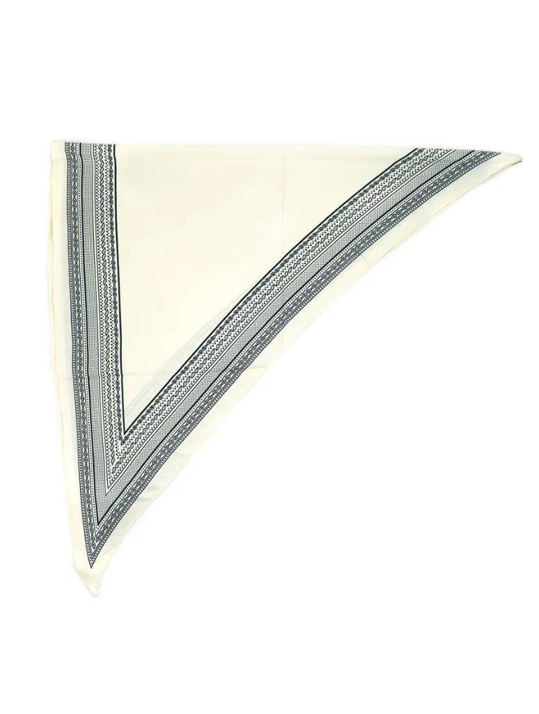 Triangle Silky Scarf - Image 2