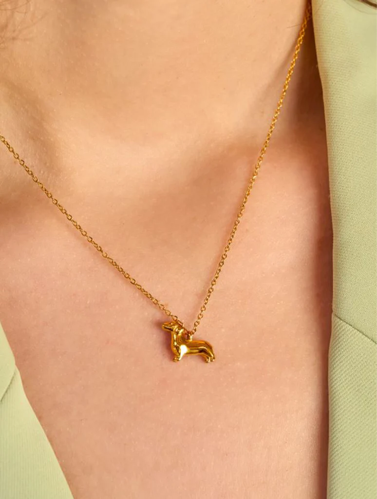 Trinket 18K Gold Necklace - Image 3