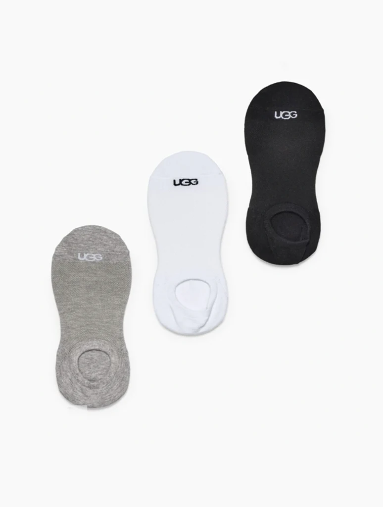 UGG Stela No Show Socks; 3 Pack
