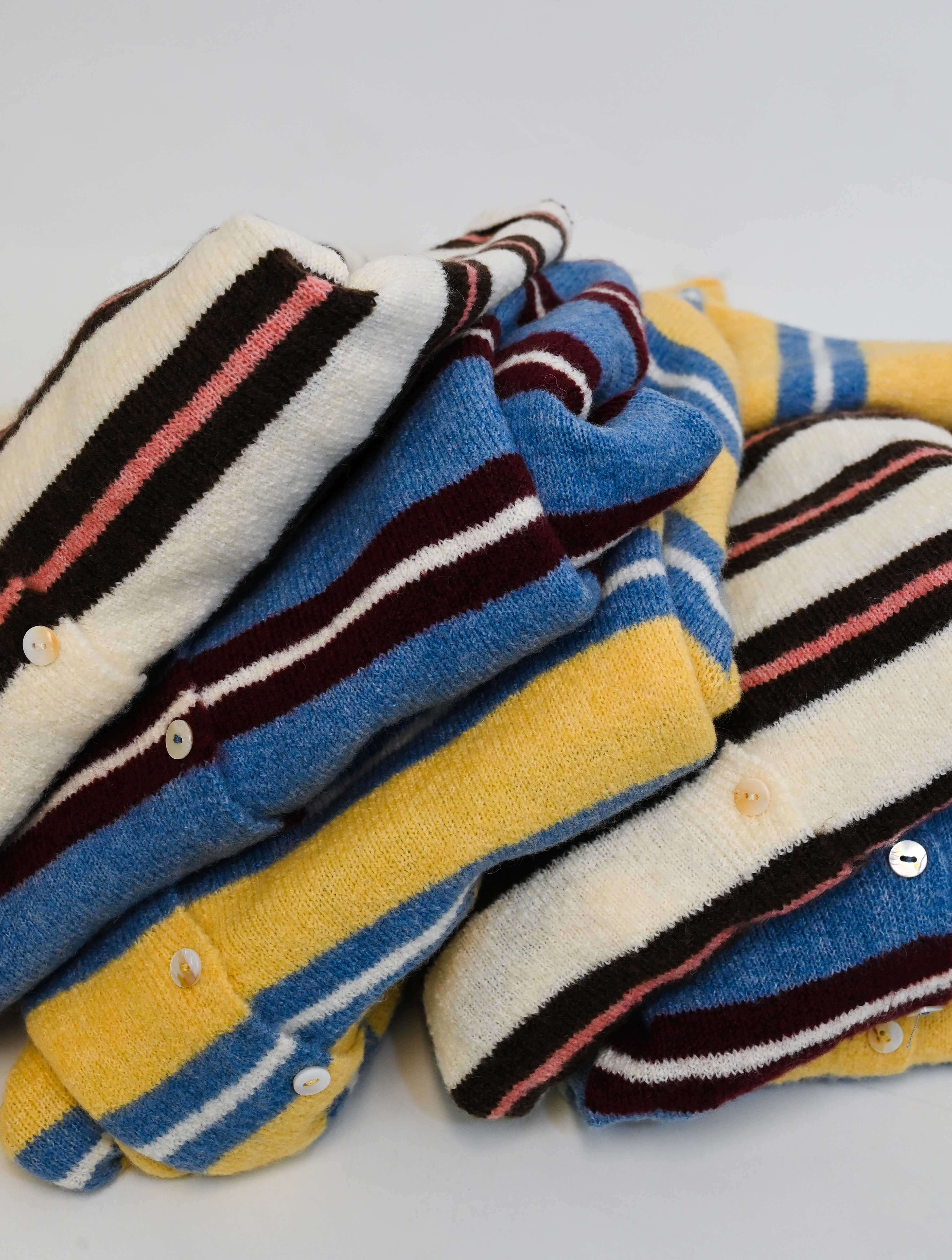 Varsity Stripe Piper Cardigan - Image 9