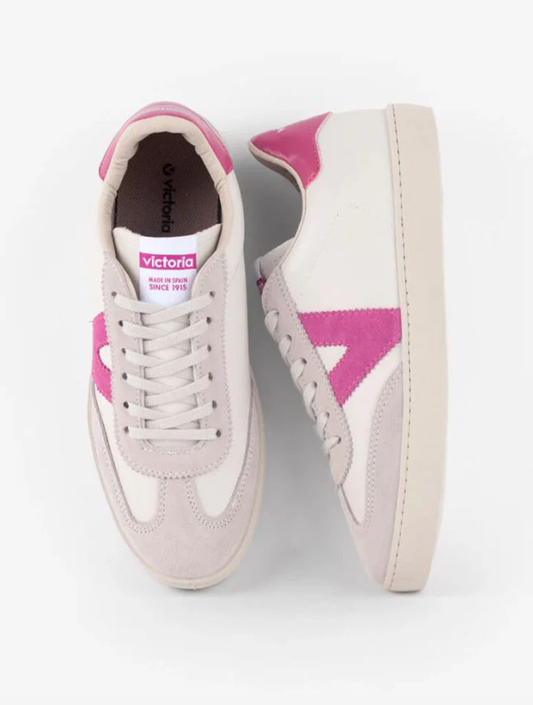 Victoria Berlín Cyclist Faux Leather Berlín & Split Sneaker - Image 8