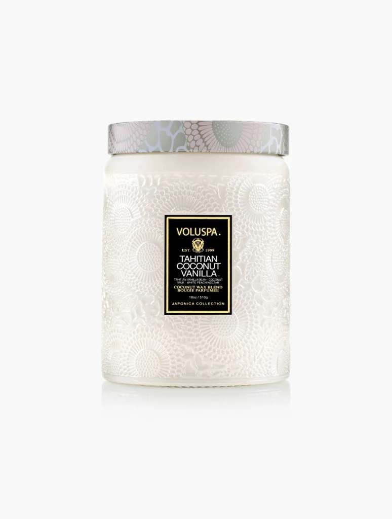 Voluspa Large Glass Jar Candle - Image 8