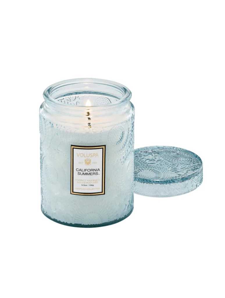 Voluspa Small Glass Jar Candle - Image 3