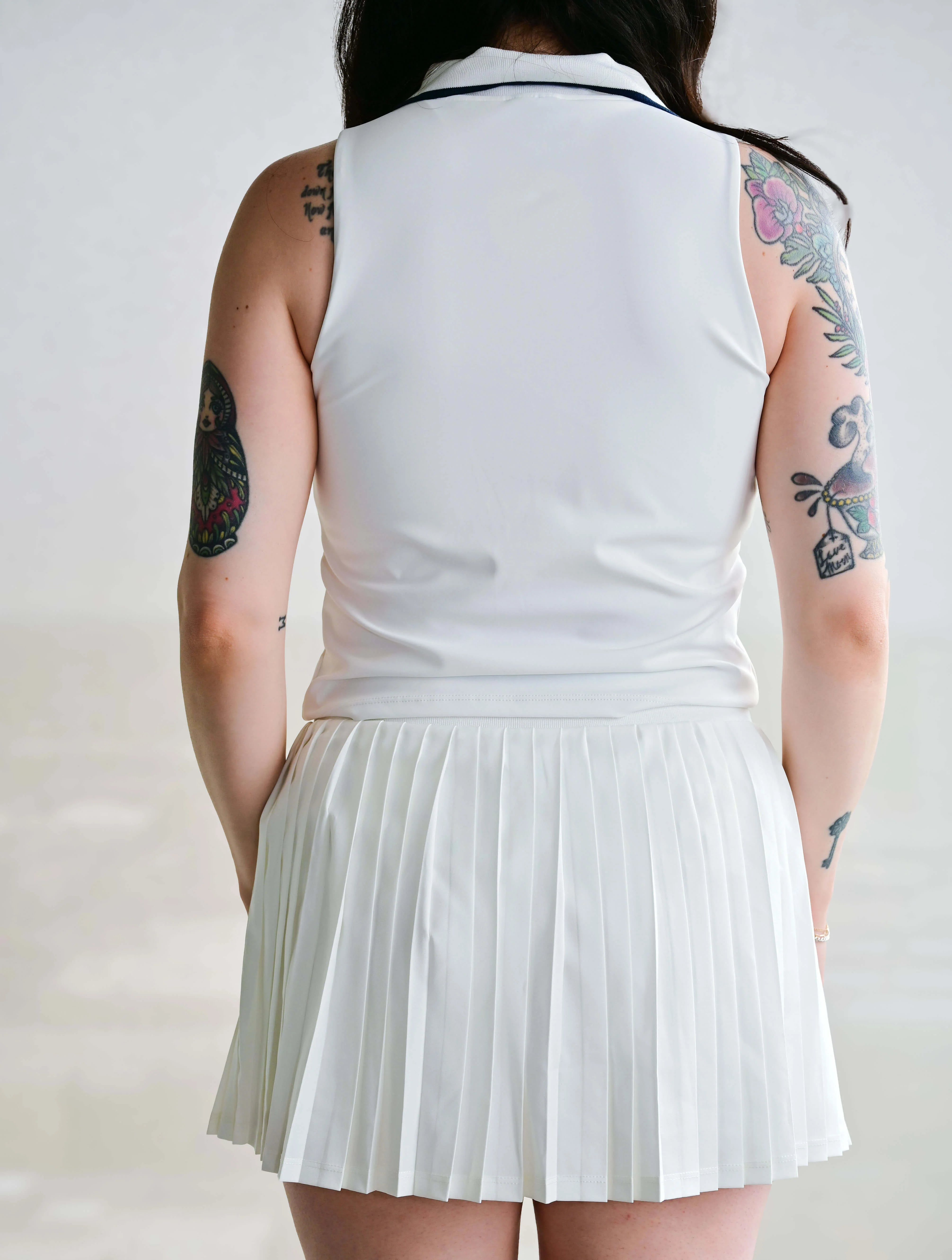 Yura Second Skin Pleated Skort - Image 8